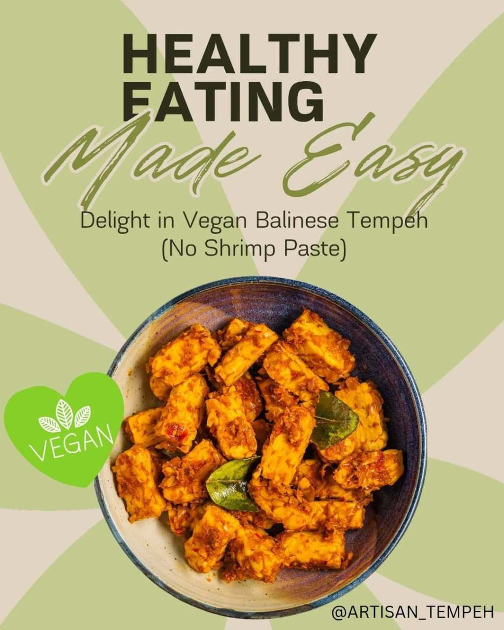 Vegan Balinese Tempeh (No Shrimp&nbsp;Paste)